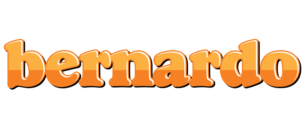 Bernardo orange logo