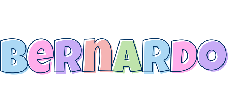 Bernardo pastel logo
