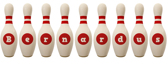 Bernardus bowling-pin logo