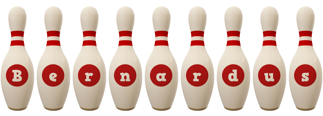 Bernardus bowling-pin logo