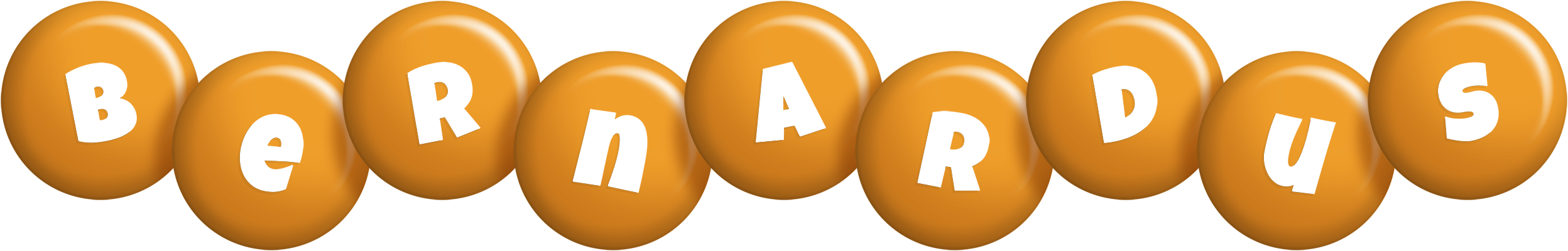 Bernardus candy-orange logo
