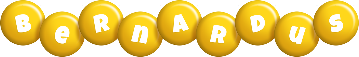 Bernardus candy-yellow logo