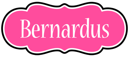 Bernardus invitation logo