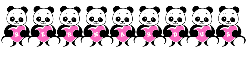 Bernardus love-panda logo