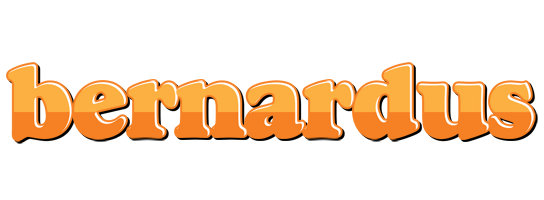 Bernardus orange logo