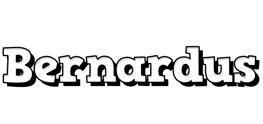 Bernardus snowing logo