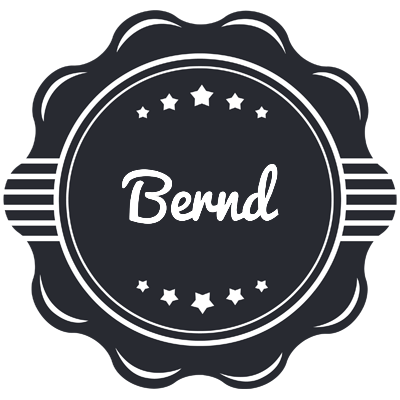 Bernd badge logo
