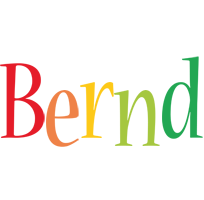 Bernd birthday logo