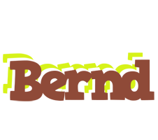 Bernd caffeebar logo