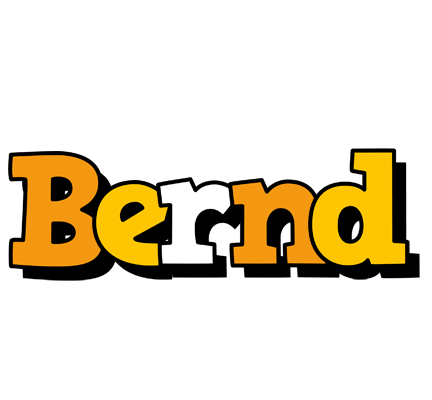 Bernd cartoon logo