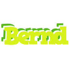 Bernd citrus logo