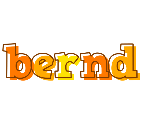 Bernd desert logo