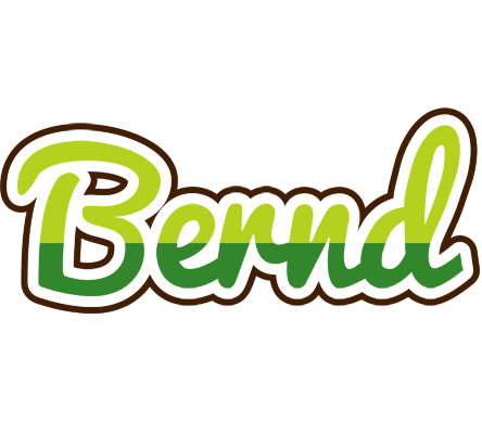Bernd golfing logo