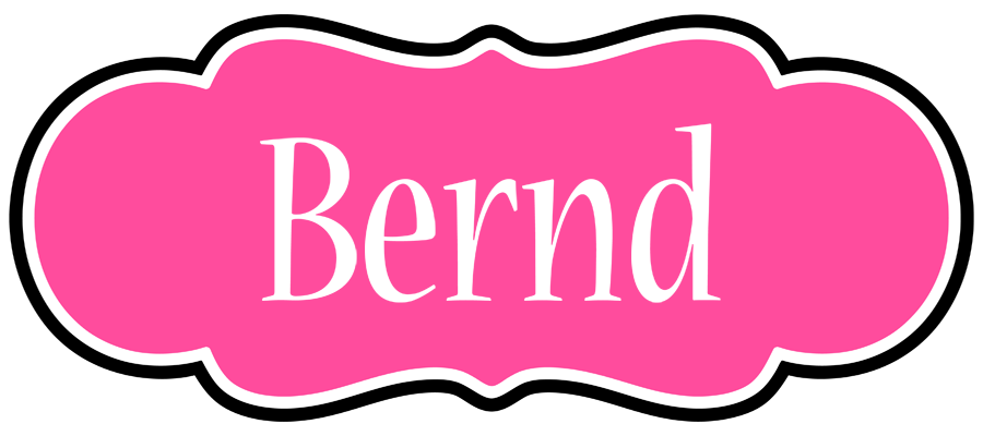 Bernd invitation logo