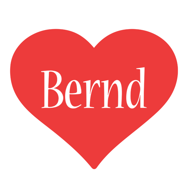Bernd love logo