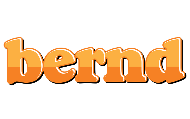 Bernd orange logo