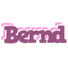 Bernd relaxing logo