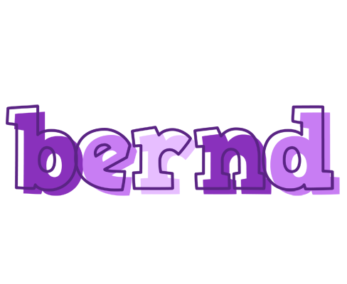 Bernd sensual logo