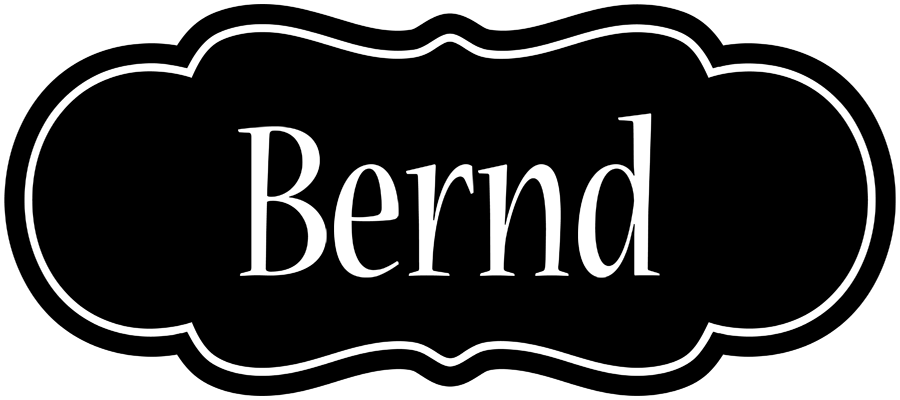 Bernd welcome logo