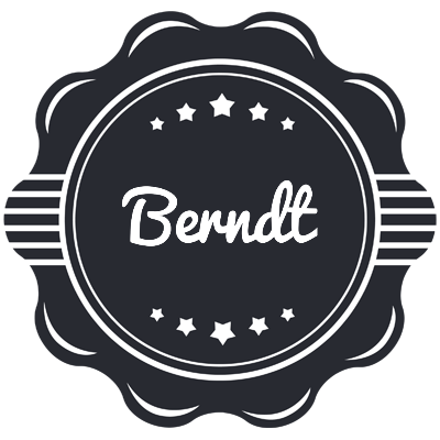 Berndt badge logo
