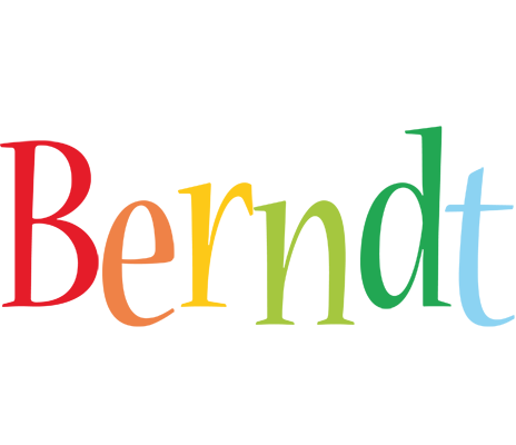 Berndt birthday logo
