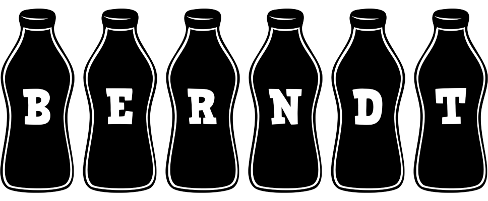 Berndt bottle logo