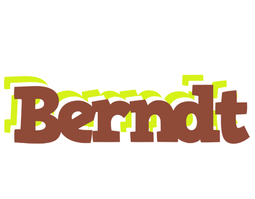 Berndt caffeebar logo