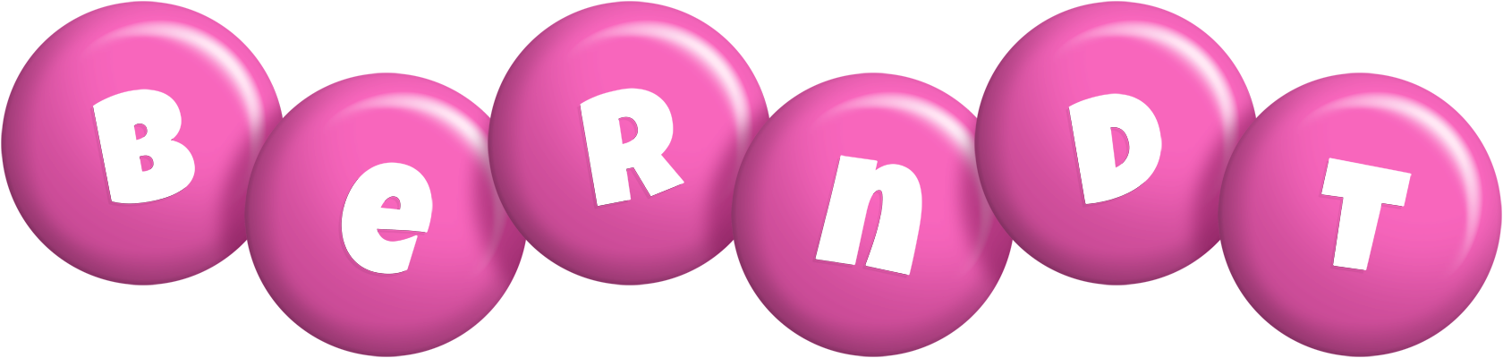 Berndt candy-pink logo