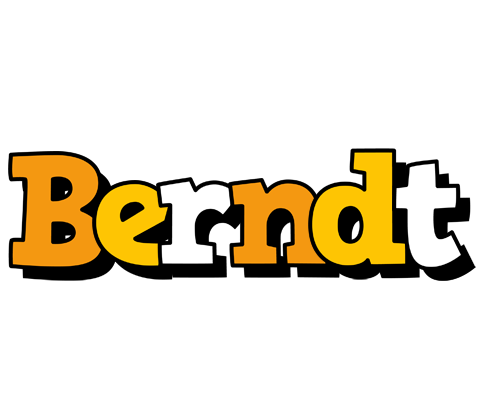 Berndt cartoon logo