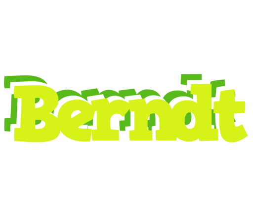 Berndt citrus logo