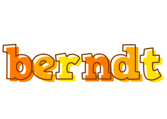 Berndt desert logo