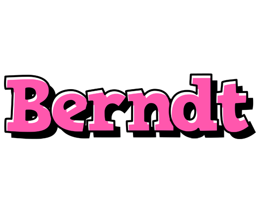 Berndt girlish logo