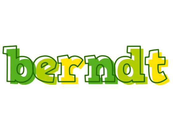 Berndt juice logo