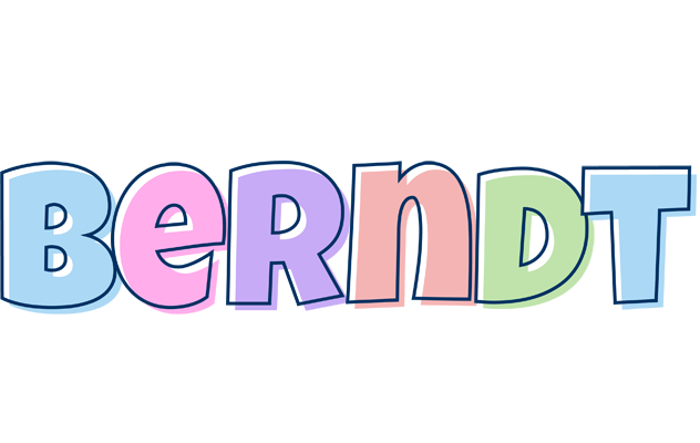 Berndt pastel logo