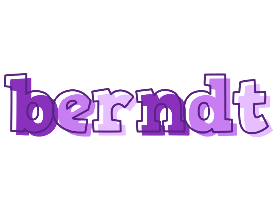 Berndt sensual logo