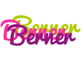 Berner flowers logo