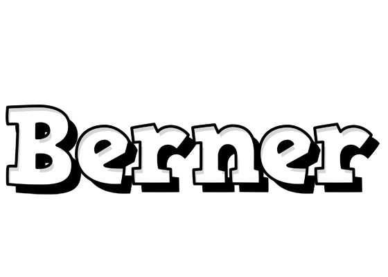 Berner snowing logo