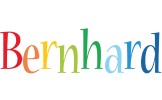 Bernhard birthday logo