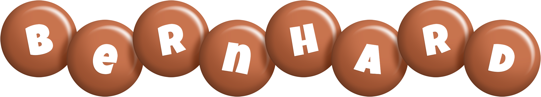 Bernhard candy-brown logo