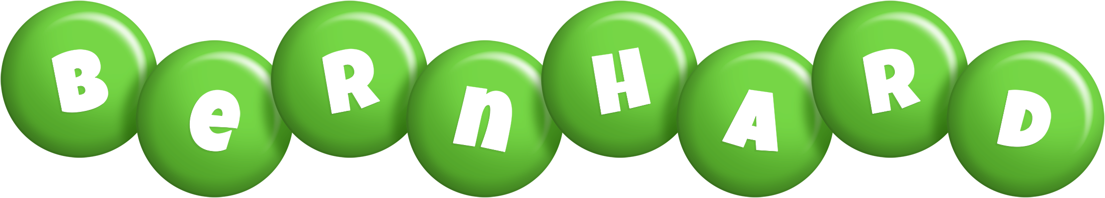Bernhard candy-green logo