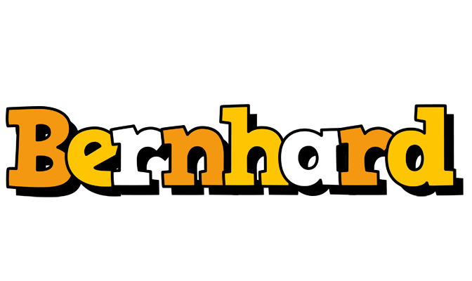 Bernhard cartoon logo