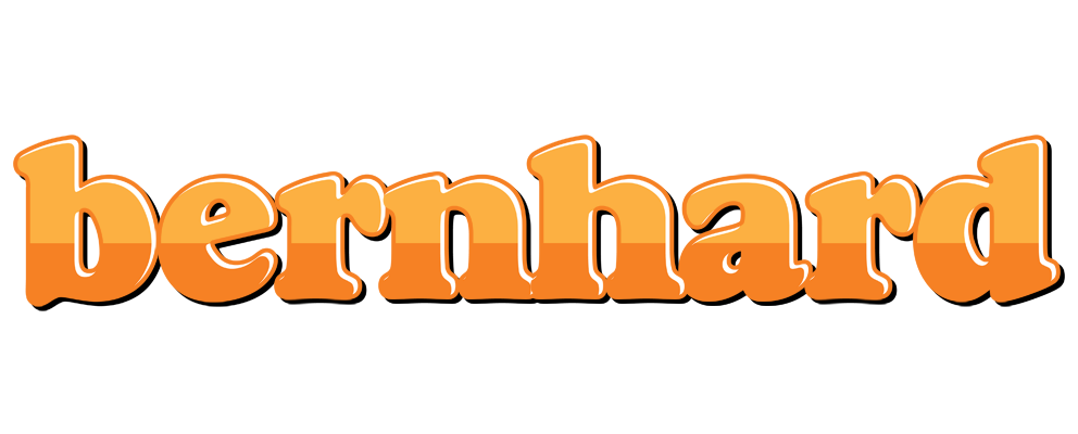 Bernhard orange logo