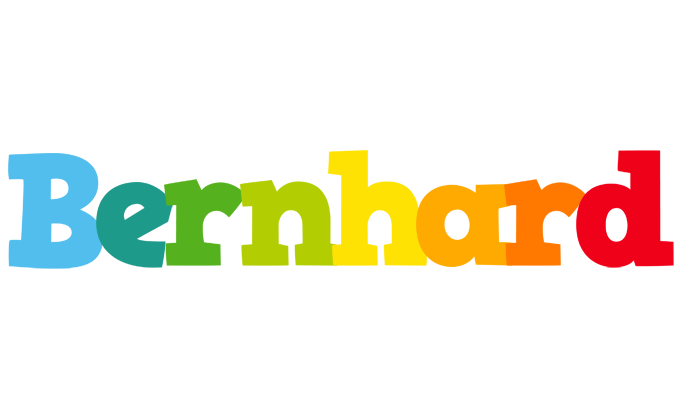 Bernhard rainbows logo
