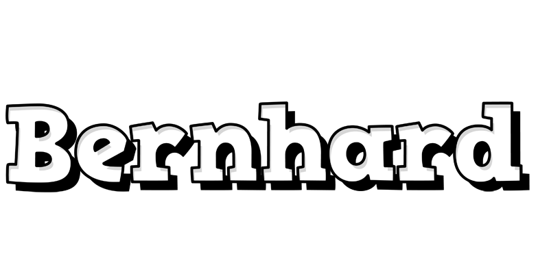 Bernhard snowing logo