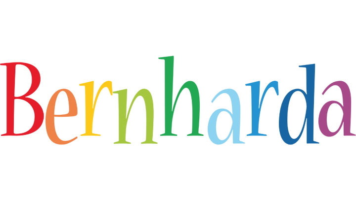Bernharda birthday logo