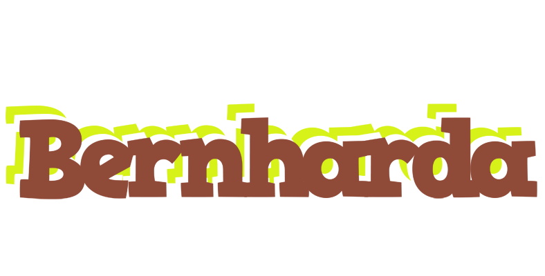 Bernharda caffeebar logo