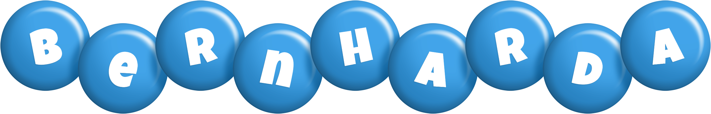 Bernharda candy-blue logo
