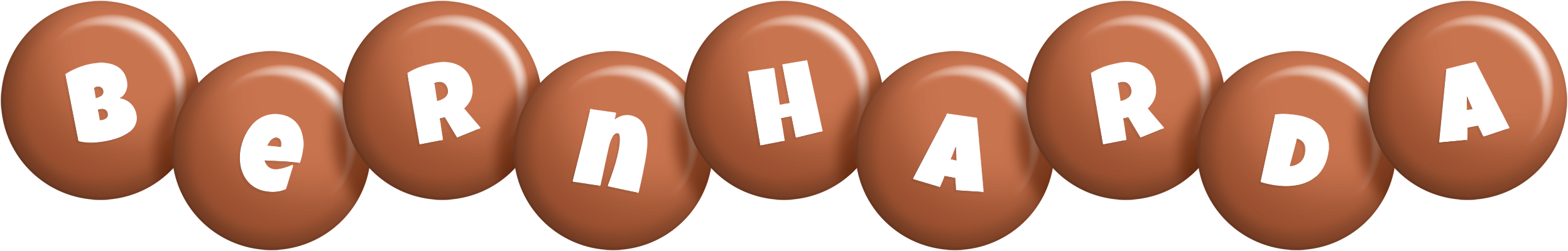 Bernharda candy-brown logo