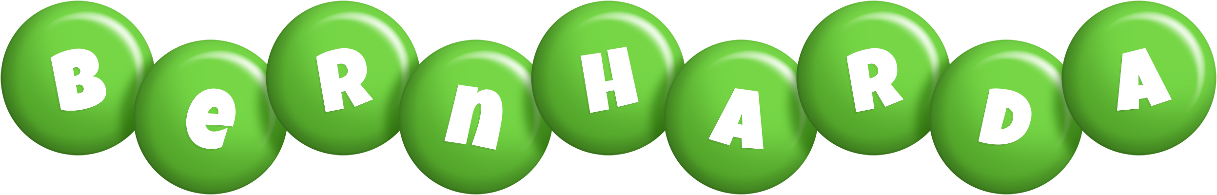 Bernharda candy-green logo