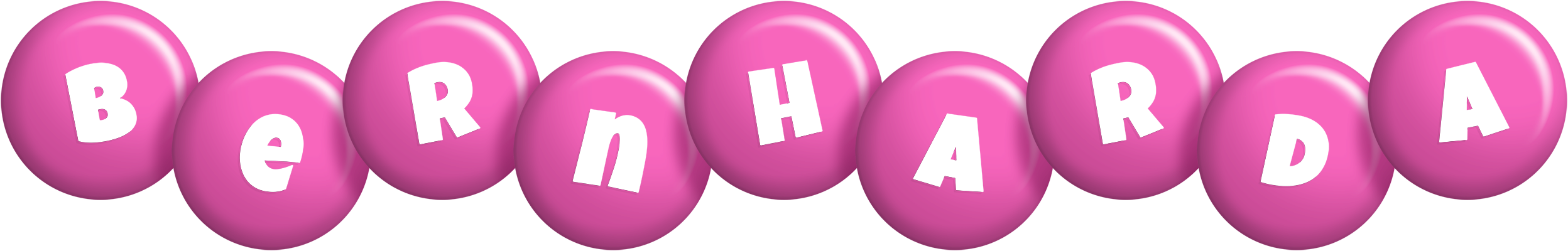 Bernharda candy-pink logo